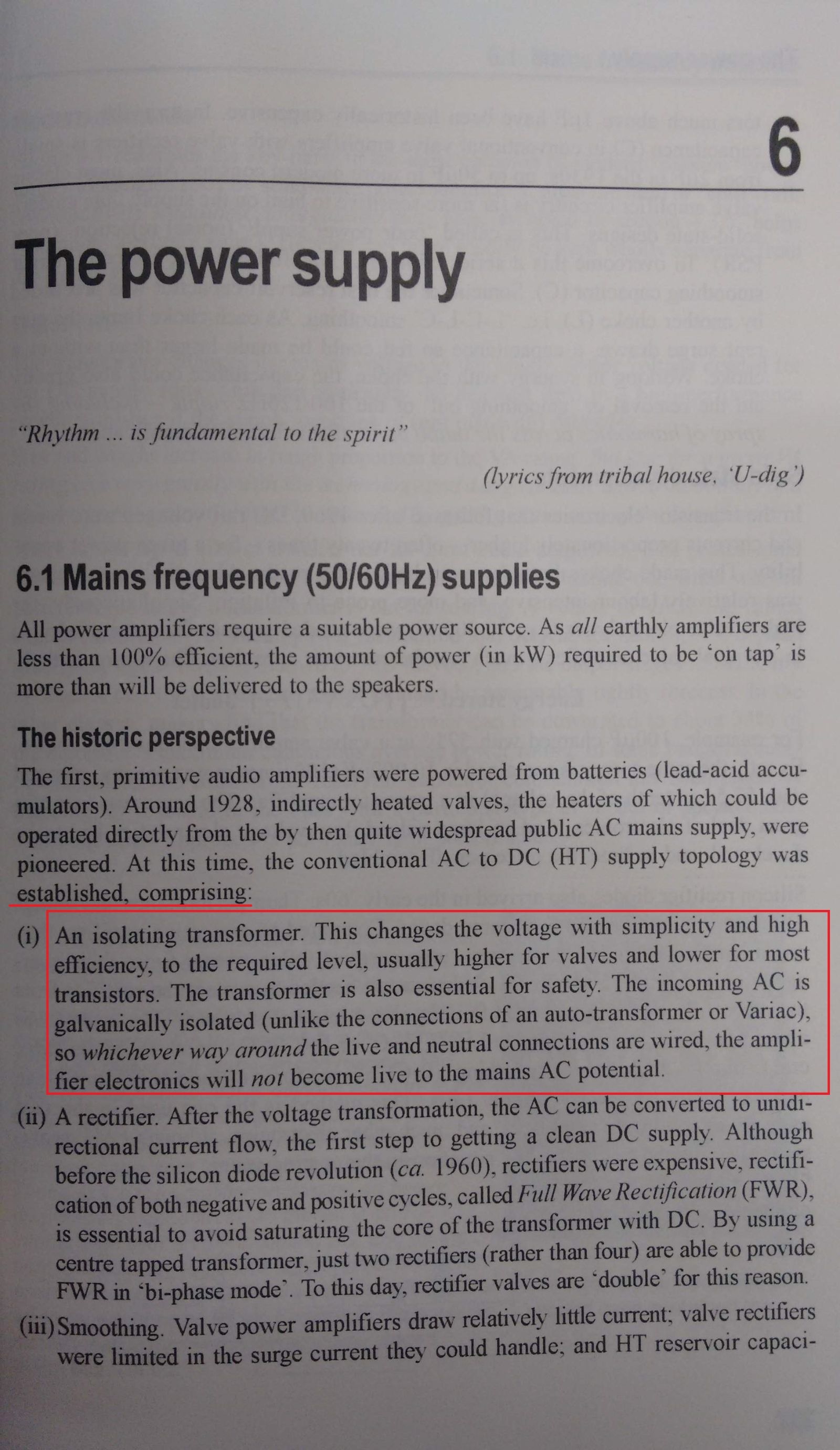 Figura 10 – pag. 231 do livro "High Performance Audio Power Amplifiers" de Ben Duncan